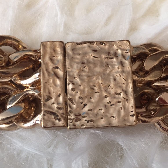 NWOT Heavy Duty! Double Chain Magnetic Bracelet - Picture 2 of 5